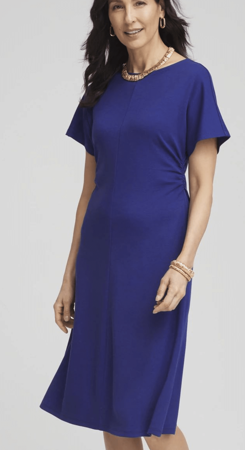 royal blue Church Dresses For Women Over 50 chicos talbots modest 50 Is not old